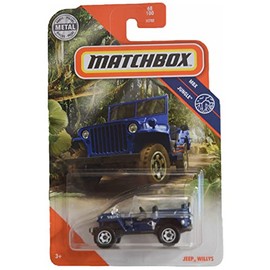 Matchbox Jeeps Willys, [Blue] Jungle 69/100
