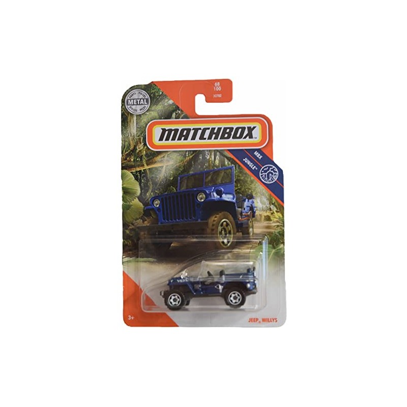 Matchbox Jeeps Willys, [Blue] Jungle 69/100