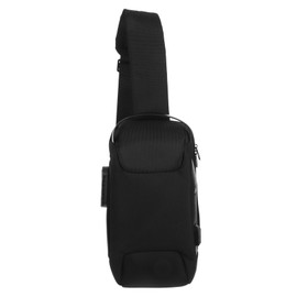 LIFKOME Waterproof Oxford Cloth Rfid Bag Men's Sling Backpack Crossbody Bag for Men Travel Charging Port