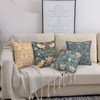 HOSTECCO William Morris Pillow Covers 45x45 cm Pack of 4