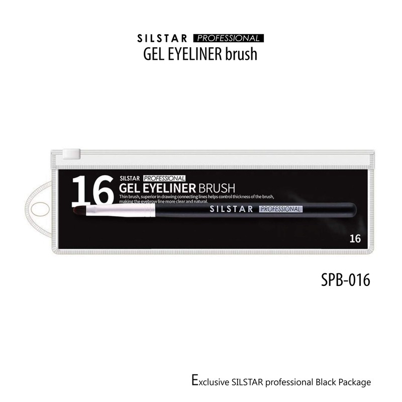 SILSTAR PROFESSIONAL GEL EYELINER BRUSH MADE IN KOREA SPB016..