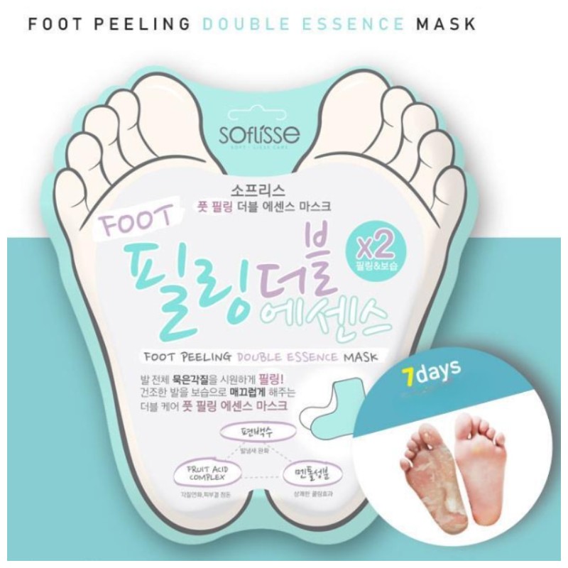 SOFLISSE Foot Peeling Double Essence Mask 40ml