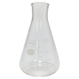 HARIO SF-500 SCI Triangular Flask, Estimated Scale, 16.9 fl oz (500 ml), 1 Piece