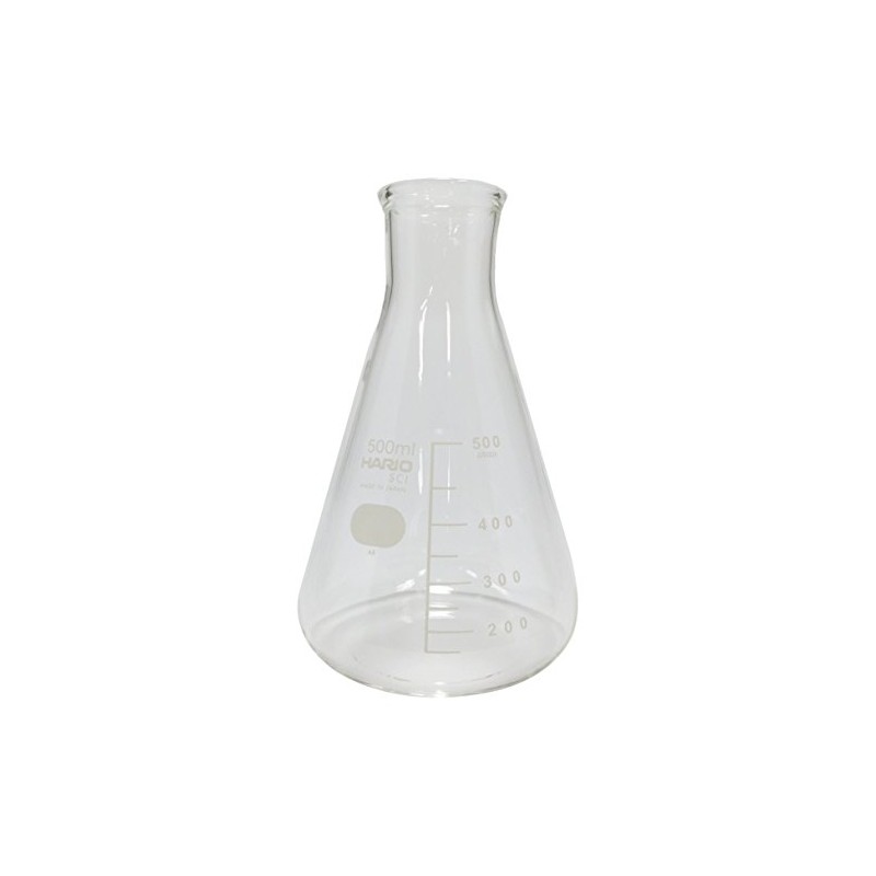 HARIO SF-500 SCI Triangular Flask, Estimated Scale, 16.9 fl oz