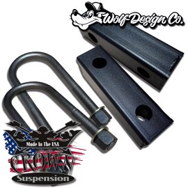 Crown Suspension 1960-1972 2" Drop Kit Chevy GMC C10 Lowering Blocks Steel