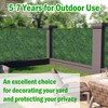 BCBLF 40x120Inch Artificial Ivy Privacy Fence Screen, UV-Anti Boxwood Greenery