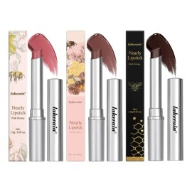 Set De Pintalabios Nearliy: Bálsamo Labial Hidratante Con Br