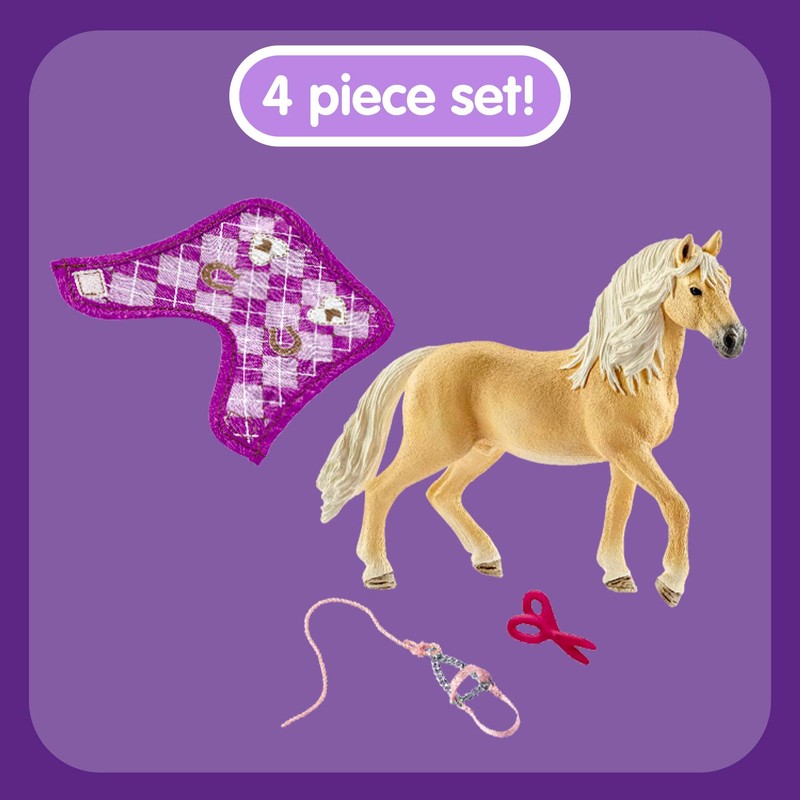 Schleich Horse Club Andalusian Horse Fashion Set 42431