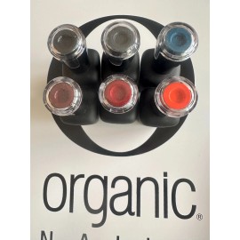 Organic Nails Color gel IMPERIAL 6 colores 15ml black, shadow, blue, shedron, velvet, orange