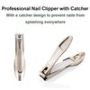 Nail Clippers for Thick Nails, Professional Nail Cutter with Catcher,