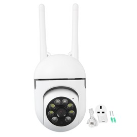 WiFi Security Camera 1080P Night Vision Motion Detection 2 Way Talking Rotatable Wireless Surveillance Camera 100‑240V UK Plug