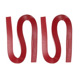 PATIKIL 240pcs Quilling Strips Paper 1/8"(3mm) 21"(54cm) Origami Paper Quilling Strip for Art DIY Hand Craft Christmas, Red