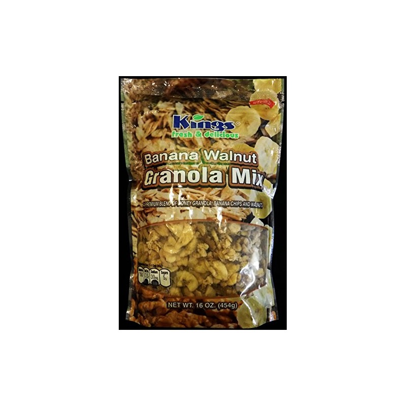 Banana Walnut Granola Mix - 16oz.