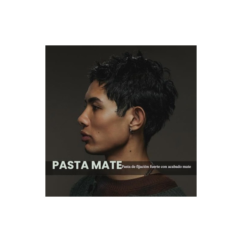 STMNT Grooming Goods Pasta mate, 3.5 onzas | Control fuerte