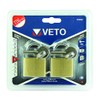 TIMCO P40X2 Brass Padlock-2pcs-Ideal for luggage-cabinets-sheds-gates-40mm, 40mm, Set of 2