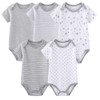 MAMIMAKA Unisex Baby Bodysuits Baby Clothes Short Sleeve Bodysuits Onesies