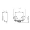 MKS (Mikashima Seisakusho) Bee Butt Black (Aftermarket Parts), Set of