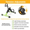 MOMODA Under Desk Bike Pedal Exerciser Mini Bike for Leg/Arm