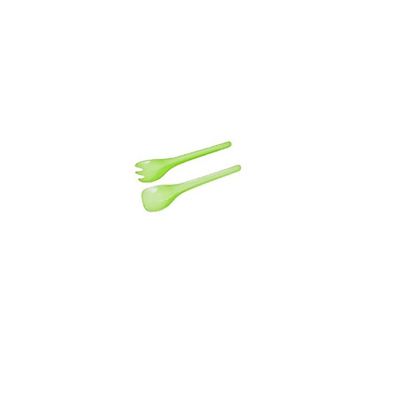 FACKELMANN 26 cm Salad Servers Coloured Plastic Multicoloured