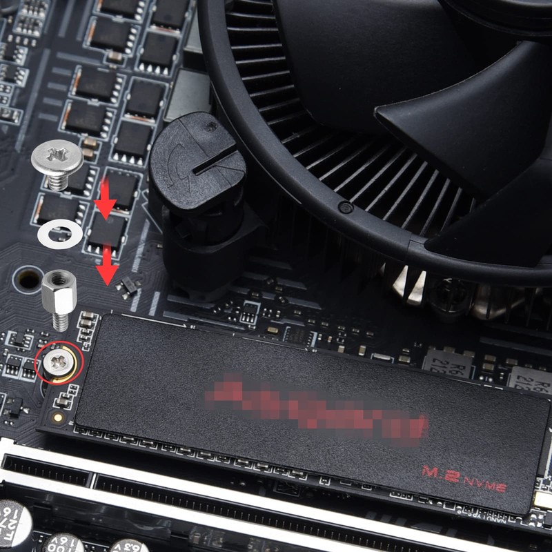 ASTARON M.2 SSD Screws Kit, Nvme M2 Screws Suitable for