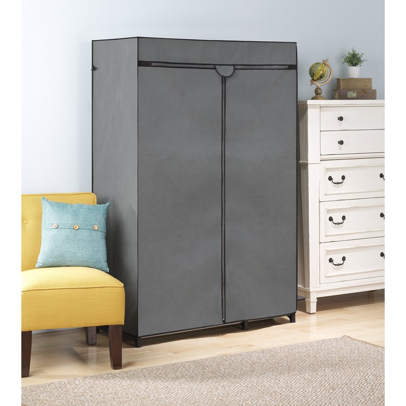 Whitmor Double 6779-4866 Cubierta para clóset, Gris, 19.75" x 45.75"