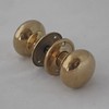 Georgian Small Brass Cottage Door Knobs