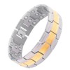 38 Titanium Power Magnetic Bracelet for Men Silver Gold Adjustable