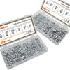235 PCS SAE & Metric Grease Fittings Kit Hydraulic Grease
