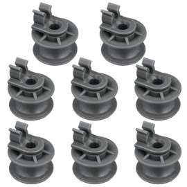 8 Pcs 4581DD3002A Dishwasher Upper Rack Wheels,Dishrack Roller and Axle Assembly Replacement part Compatible with LG Dishwasher Replaces 4581DD9001B,AP4437685,1266813,EA3523050,AH3523050,PS3523050