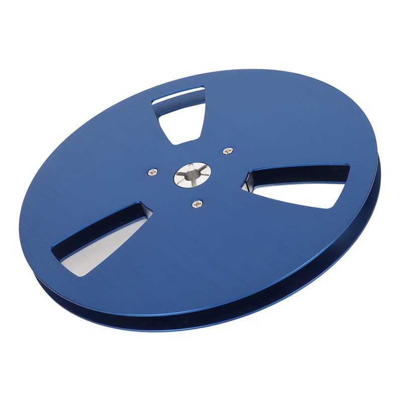 1/4 7 Inch Empty Tape Reel Aluminum Alloy 3 Hole