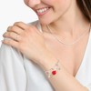 THOMAS SABO Women's Charm Club, Sterling Silver, No Gemstone
