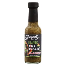 Braswells Jalapeno Dill Pickle Hot Sauce, 5 Ounce, Pack of 1