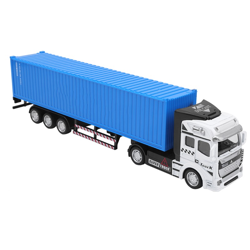 1: 48 Alloy Container Truck Model Toy Highly Simulation Children