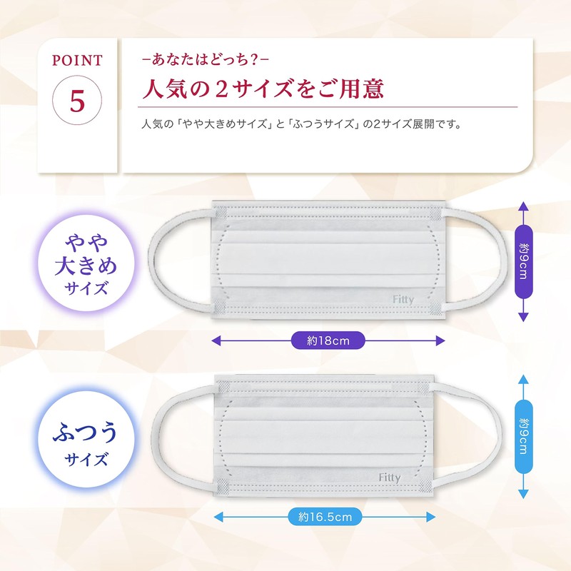 Fitty Silky Touch Ear Rubber Fluffy, 100 Sheets (Regular Size/Non-woven