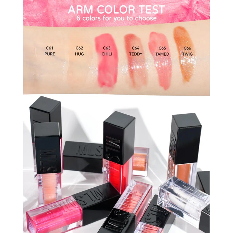 Set De 3 Lip Gloss Lip Glow Oil Labial Voluminizador