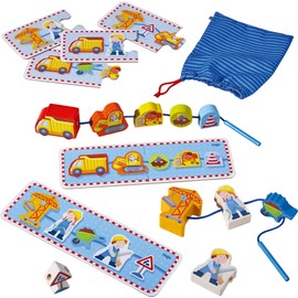 HABA 302155 Fädelspiel Baustelle