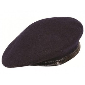 Military Pure Wool Navy Beret Medium Army Cap