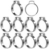 Lumonic I 10 x 1-Ear Clamps 28.4-31.6 mm I V2A