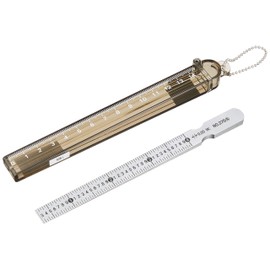 TRUSCO Tapered Gauge for Pipe Thickness Measurement Range: 0.3 - 4.0