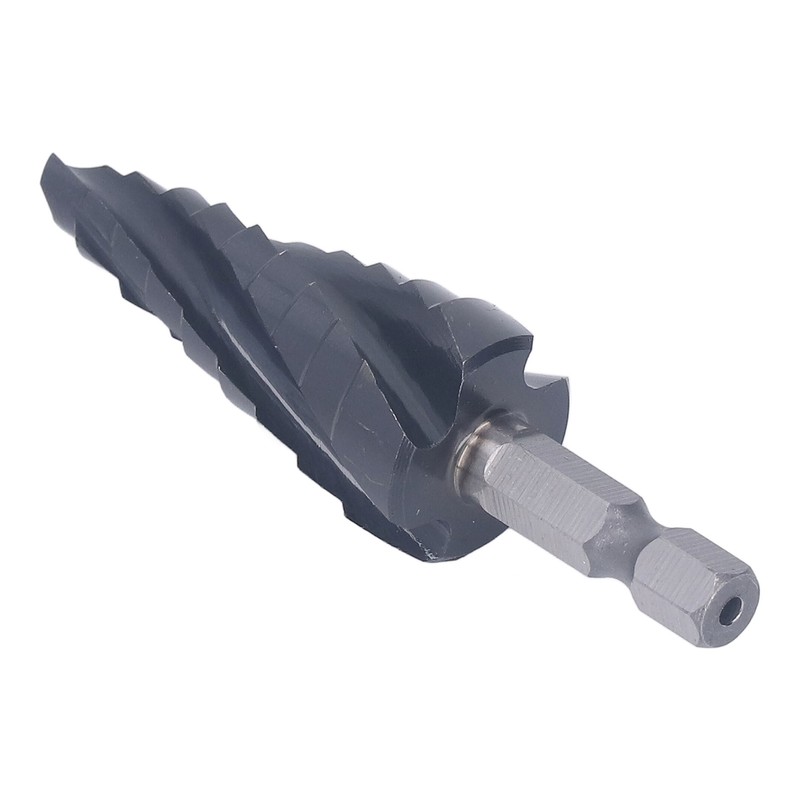 1/4in Shank Spiral Groove Step Drill Bit M35 Cobalt 4