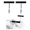 ECOTRIC Boat Trailer Guide 2 Foot Bunk Board Guide-On Rails