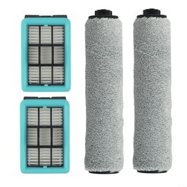 YAKUHY Vacuum Cleaner Brush Roll Filters For Bissell For CrossWave HF2/3845N/3831 Series Replacement Parts(2 Set)
