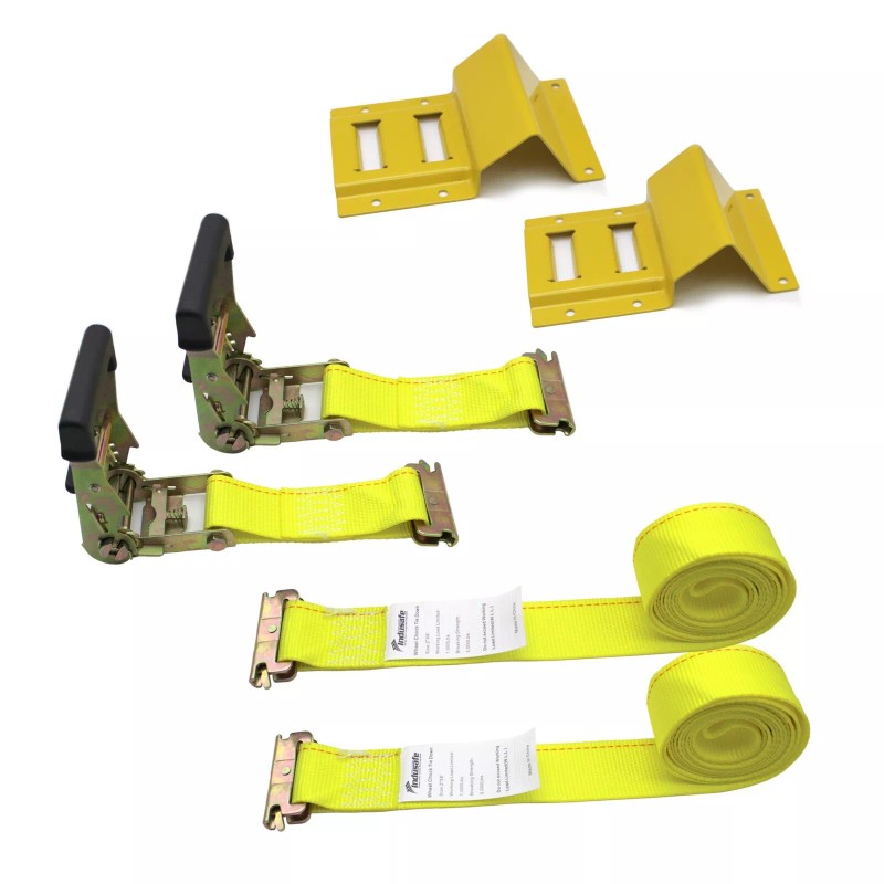 Indusafe 2 Wheels 2" x 8' Wheel Chock Tire Strap