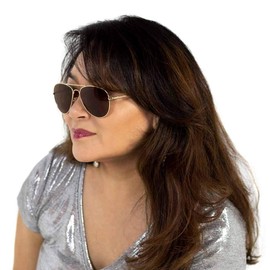 VITENZI Bifocal Sunglasses For Men & Women - Blocks Harmful UVA & UVB Radiations - Restores True Colors - Blocks Glare - High Definition Vision - Aviator Sunglasses Never Go Out Of Style - Elegant