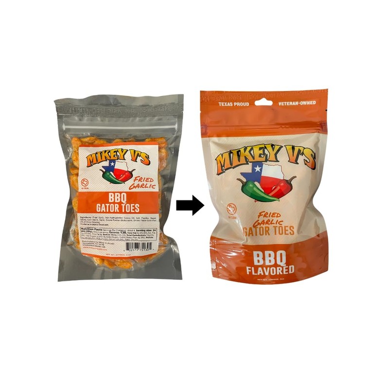 Mikey V’s BBQ “Gator Toes” – Deep-Fried Garlic Snacks, Crunchy