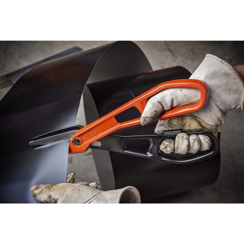 Crescent Wiss Lightweight Aluminum Tinner Snips - Durable Metal Cutter