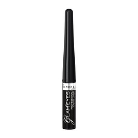 RIMMEL LONDON Glam'Eyes Professional Liquid Liners - Black Glamour, 3.5 ml