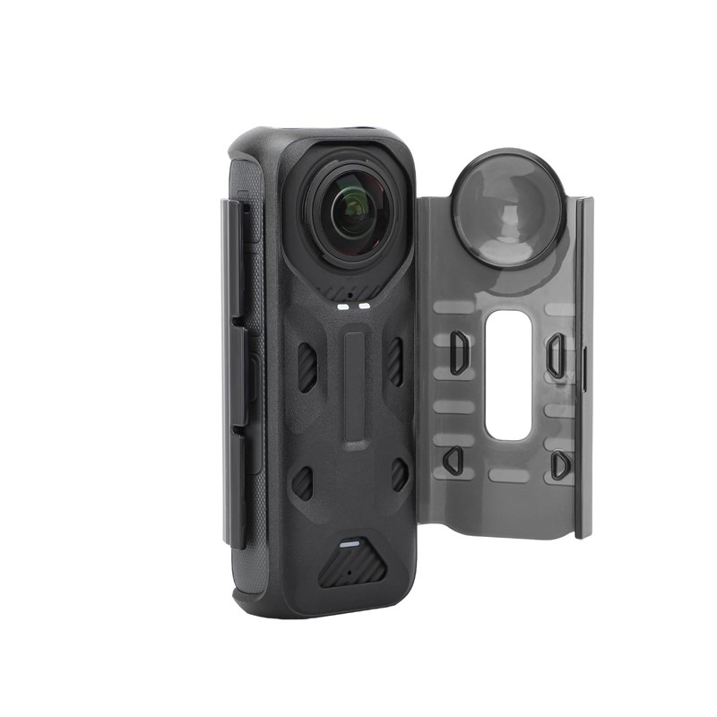 CERFFOOL Lens Cover for Insta360 X4 Plastic Protective Cage Lens