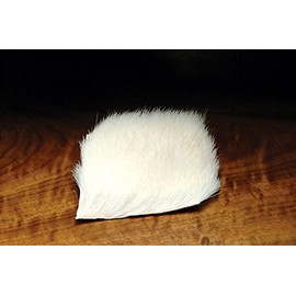 Hareline White Calf Body Hair