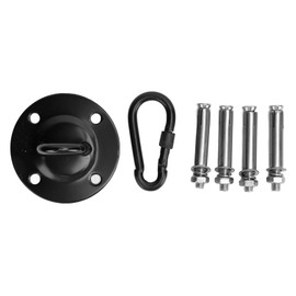 Swing Hanger Professional Strong Load Bearing Capacity Bearing Swing Hook for Wood Concrete Playground Hammock Chair Sandbag Swing Black